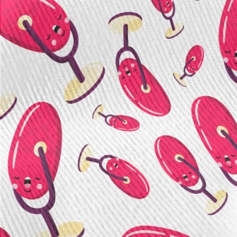 Cartoon Pink Microphone Standard Corduroy