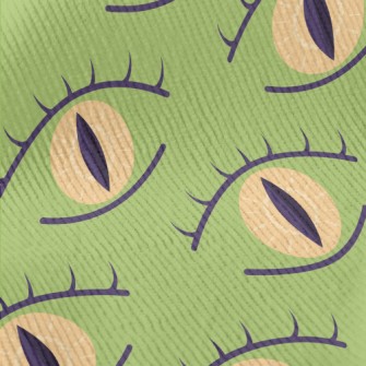 Mysterious Monster Eyes Standard Corduroy