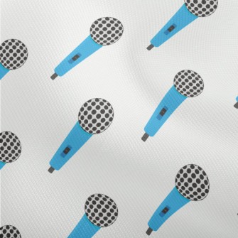 Colorful Retro Microphone Dobby