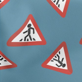 Please Use The Zebra Crossing Stretch Ponte