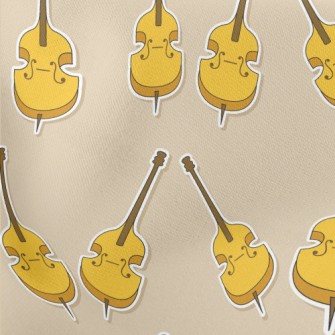 Cartoon Cello Stretch Ponte