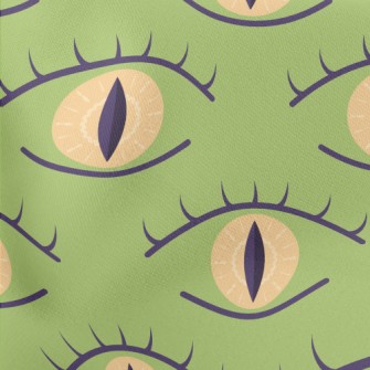 Mysterious Monster Eyes Stretch Ponte