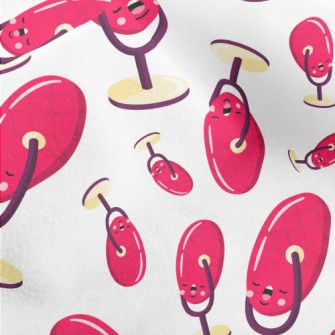 Cartoon Pink Microphone Micro Fleece