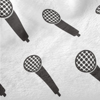 Simple Microphone Pattern Minky