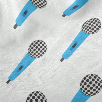 Colorful Retro Microphone Minky