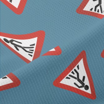 Please Use The Zebra Crossing Piqué