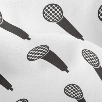 Simple Microphone Pattern Lightweight Performance Linen