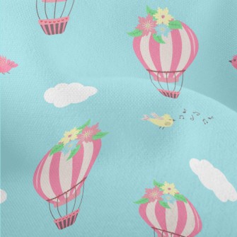 Pink Hot Air Balloon With Flow Lightweight Performance Linen