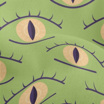 Mysterious Monster Eyes Lightweight Performance Linen