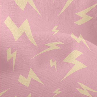 Yellow Lightning Symbol Lightweight Performance Linen