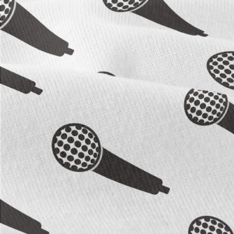 Simple Microphone Pattern Modern Jersey