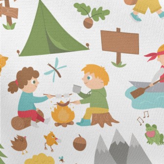 Children&#39;s Summer Camp Pongee