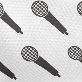 Simple Microphone Pattern Pongee