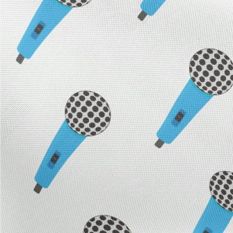 Colorful Retro Microphone Pongee