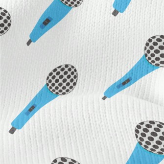 Colorful Retro Microphone Stretch Jersey