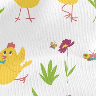 A Hen Enjoying Life Stretch Jersey