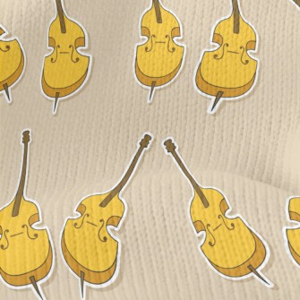 Cartoon Cello Stretch Jersey