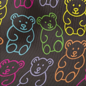 Color Line Bear Terry