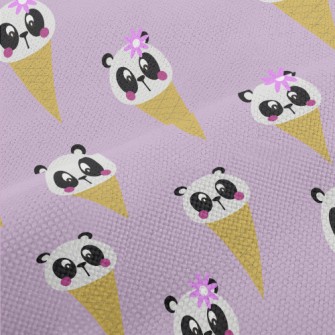 Cute Panda Cone Performance Linen