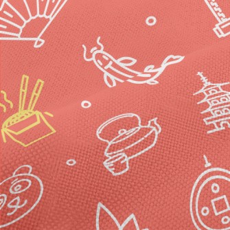 Chinese Traditional Elements Performance Linen