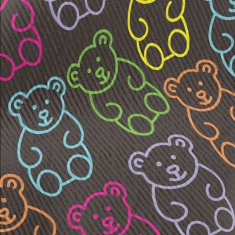 Color Line Bear Standard Corduroy