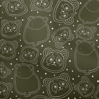 Panda Line Graffiti Dobby