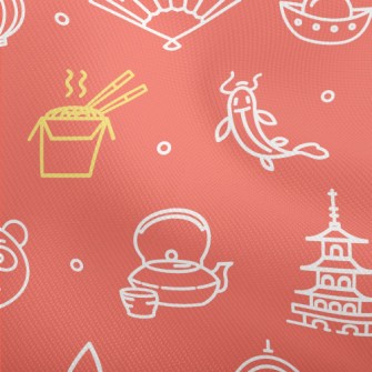 Chinese Traditional Elements Dobby