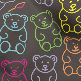 Color Line Bear Micro Fleece