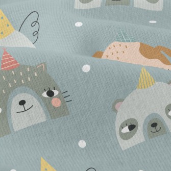 Party Hat Animals Modern Jersey