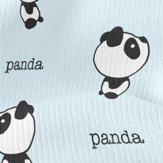 Black And White Cat Doodle Stretch Jersey