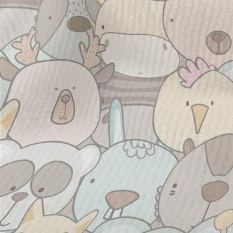 Cute Animal Graffiti Terry