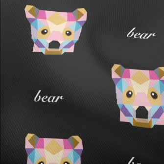 Colorful Block Bear Dobby