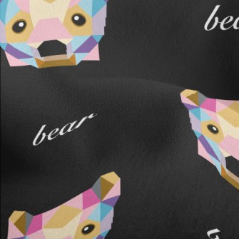 Colorful Block Bear Lightweight Performance Linen