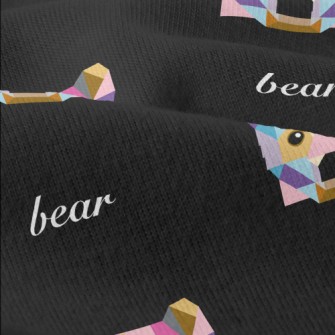 Colorful Block Bear Modern Jersey