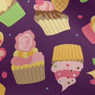 Creative Colorful Cup Cakes Chiffon