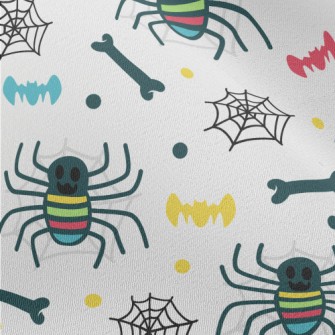 Colorful Spider Bat Chiffon