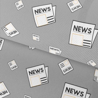 Newspapers Flying Everywhere Waterproof Oxford