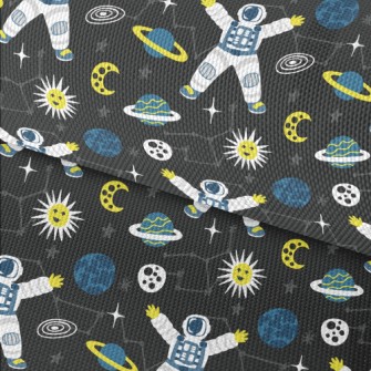 Space Planet Astronaut Waterproof Oxford