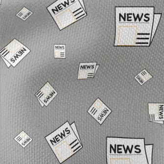 Newspapers Flying Everywhere Waterproof Canvas