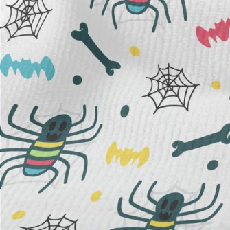 Colorful Spider Bat Terry