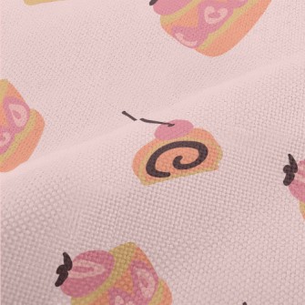 Cherry Roll Strawberry Cake Performance Linen