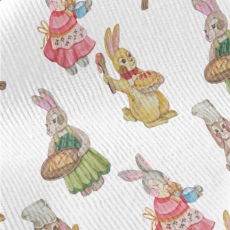 Rabbit Family Cooking Standard Corduroy