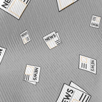 Newspapers Flying Everywhere Standard Corduroy