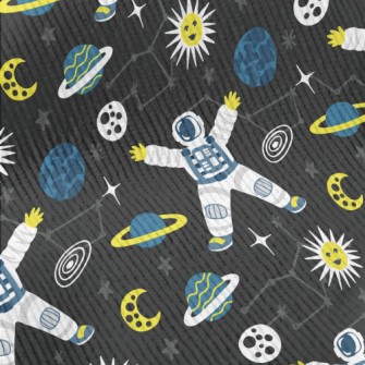 Space Planet Astronaut Standard Corduroy