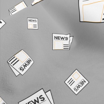 Newspapers Flying Everywhere Micro Fleece