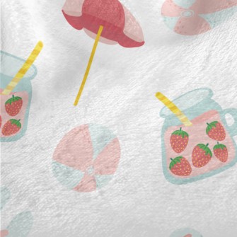 Beach Ball Umbrella Juice Minky