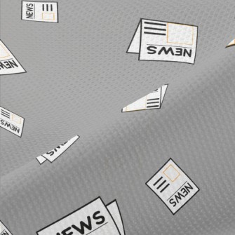 Newspapers Flying Everywhere Piqué