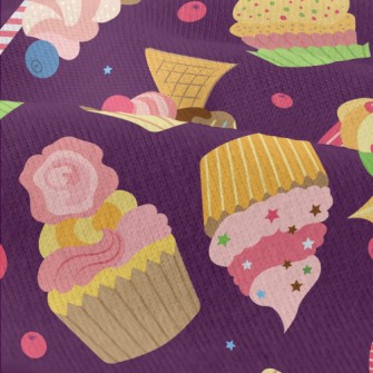 Creative Colorful Cup Cakes Modern Jersey