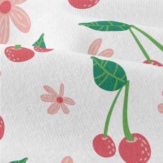 Cute Cherry Flowers Modern Jersey
