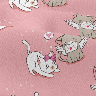 Love And Play Cat Couple Modern Jersey